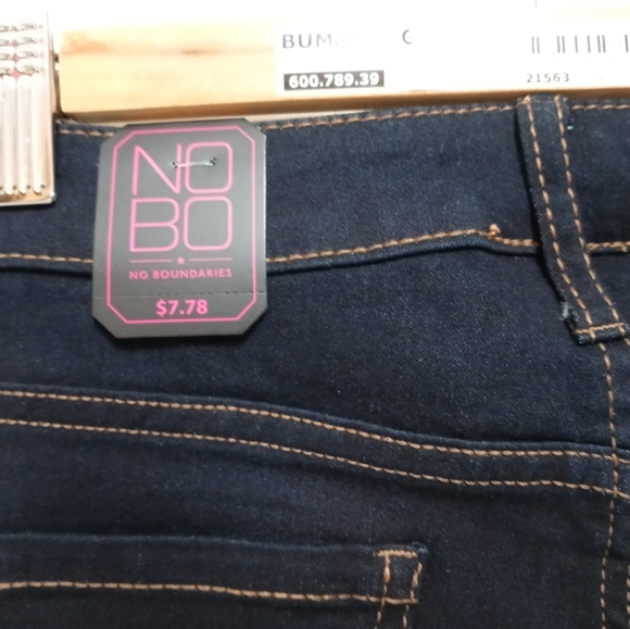 No Boundaries Dark Indigo Blue/Black NWT - Picture 5 of 9